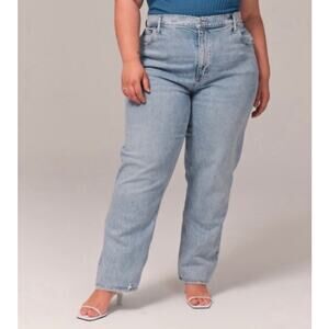 Abercrombie & Fitch Jeans Womens Size 20L The '90s Straight Ultra High Rise
